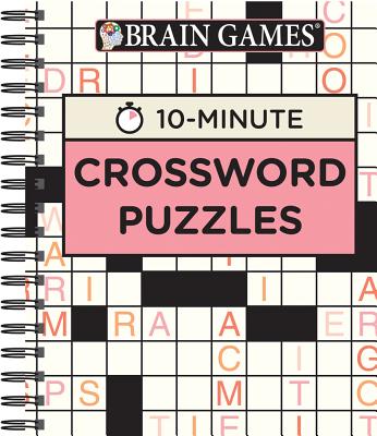 Brain Games - 10 Minute: Crossword Puzzles (Pink) (Volume 2)