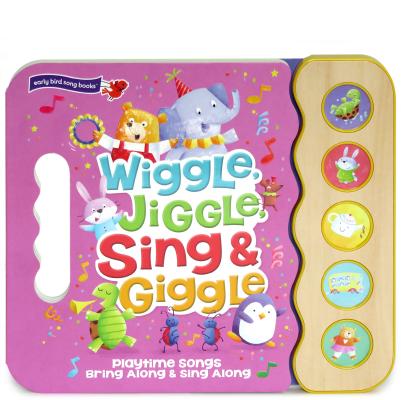 Wiggle, Jiggle, Sing & Giggle: Children's Sound Book (5 Button Sound) Image for Wiggle, Jiggle, Sing & Giggle: Children's Sound Book (5 Button Sound)