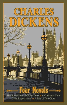 Charles Dickens: Four Novels (Leather-bound Classics)