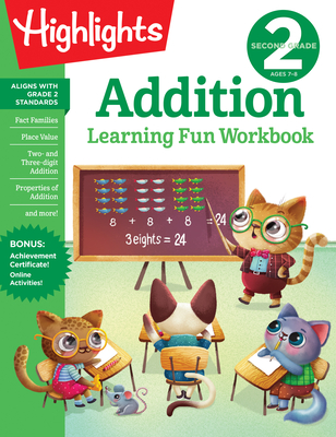 Image for Second Grade Addition (Highlights Learning Fun Workbooks) Second Grade Addition (Highlights Learning Fun Workbooks)