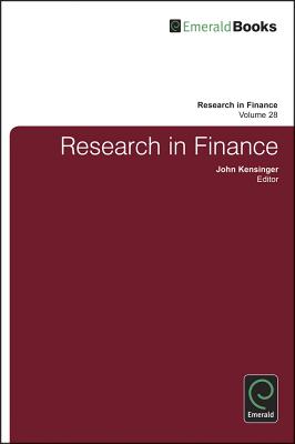 Research in Finance (Research in Finance, 28)