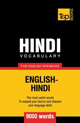 Image for Hindi vocabulary for English speakers - 9000 words