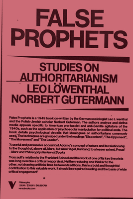 Prophets of Deceit: A Study of the Techniques of the American Agitator