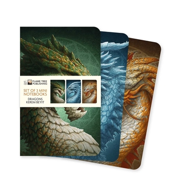 Image for Dragons by Kerem Beyit Set of 3 Mini Notebooks Dragons by Kerem Beyit Set of 3 Mini Notebooks
