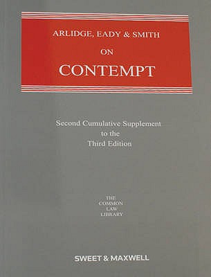 Arlidge, Eady & Smith on Contempt