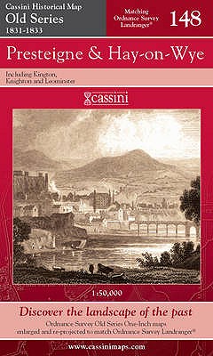 Presteigne and Hay-on-Wye (Cassini Old Series Historical Map) [Map] Cassini Publishing Ltd