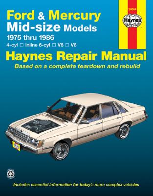 Image for Ford & Mercury Midsize Sedans '75'86 (Haynes Repair Manuals)