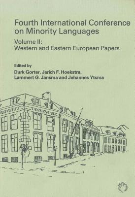 Fourth International Conference on Minority Languages Volume II: Western and Eastern European Papers (Multilingual Matters)