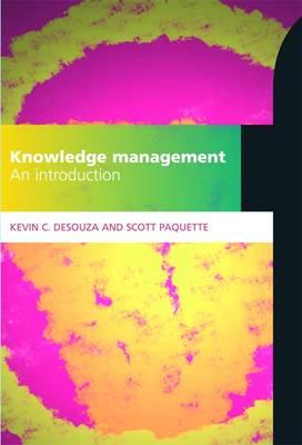 Knowledge Management: An Introduction