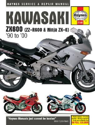 Image for Haynes Kawasaki Zx600 (Zz-R600 & Ninja Zx-6): Service and Repair Manual '90 to '00