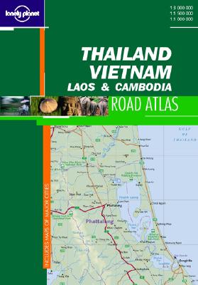 Lonely Planet Thailand, Vietnam, Laos & Cambodia Road Atlas