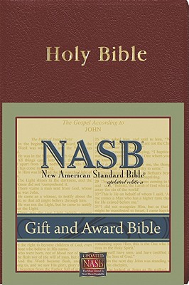 New American Standard Gift & Award Bible; Burgundy Imitation Leather