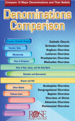Image for Denominations Comparison (Pamphlet)