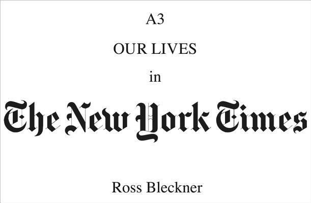 Ross Bleckner: A3: Our Lives in The New York Times