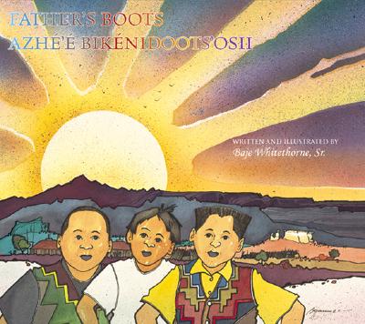 Father's Boots (English and Navaho Edition)