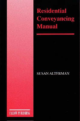 Residential Conveyancing Manual