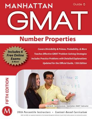 Image for Number Properties GMAT Strategy Guide Number Properties GMAT Strategy Guide