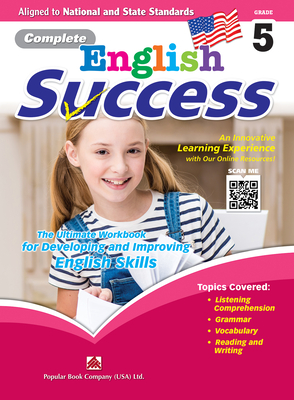 Complete English Success Grade 5 - Learning Workbook for Fifth Grade students - English Language Activity Childrens Book - Aligned to National and State Standards