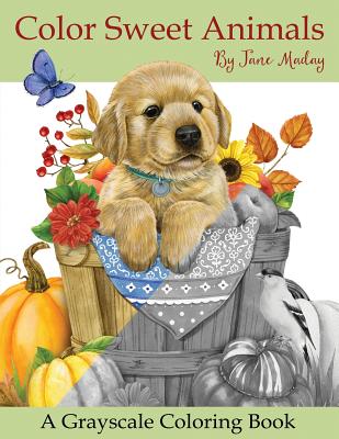 Image for Color Sweet Animals: A Grayscale Coloring Book Color Sweet Animals: A Grayscale Coloring Book