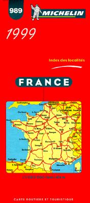 Michelin Main Road Map: France/1999 (Michelin Map, 989)