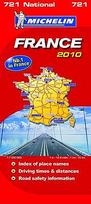 France 2010 2010 (Michelin National Maps) (French Edition)