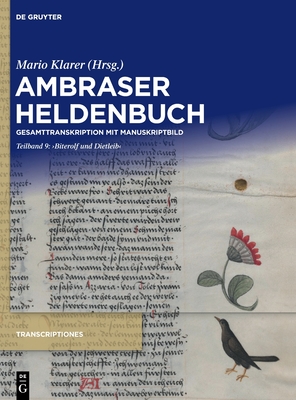 Image for Biterolf und Dietleib (Ambraser Heldenbuch: Transcriptiones, 1.9) (German Edition)