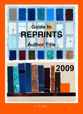 Guide to Reprints Author Title 2009