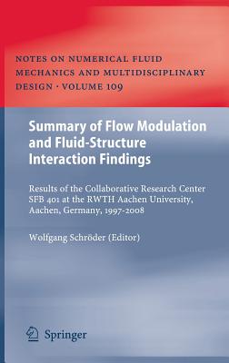 Summary of Flow Modulation and Fluid-Structure Interaction Findings: Results of the Collaborative Research Center SFB 401 at the RWTH Aachen . Mechanics and Multidisciplinary Design, 109)