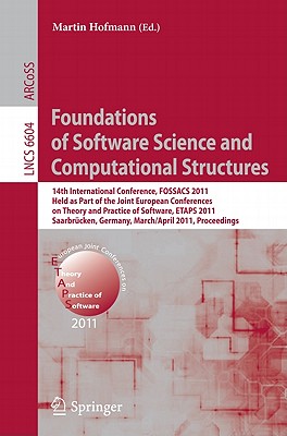 Image for Foundations of Software Science and Computational Structures (Lecture Notes in Computer Science)